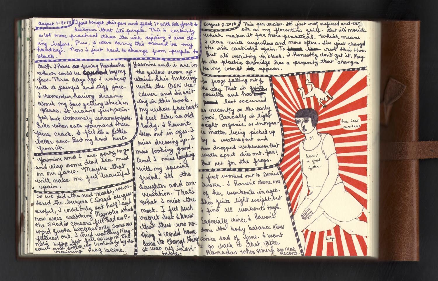 diary august 1 and 2 2013